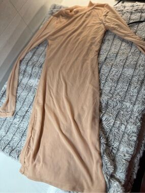 Hot & Delicious Soft Peach Bodycon Top